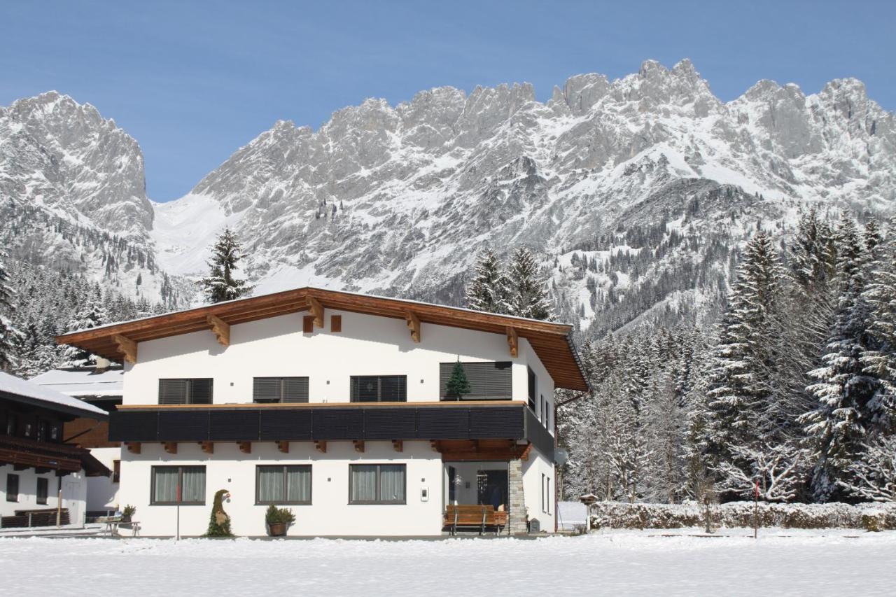 Otto Steiner Appartements Pension Ellmau & Wilder Kaiser Exterior foto